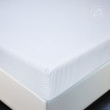 Простыня трикотажная на резинке АртПостель цвет Клетка серая