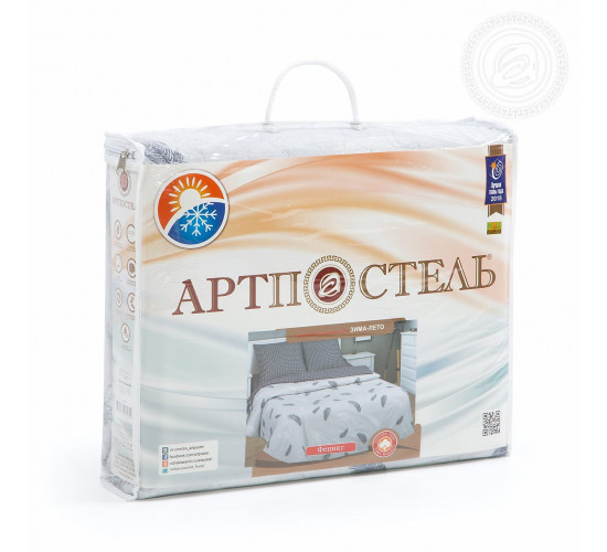 Постельное белье поплин АртПостель Зима-Лето Феникс