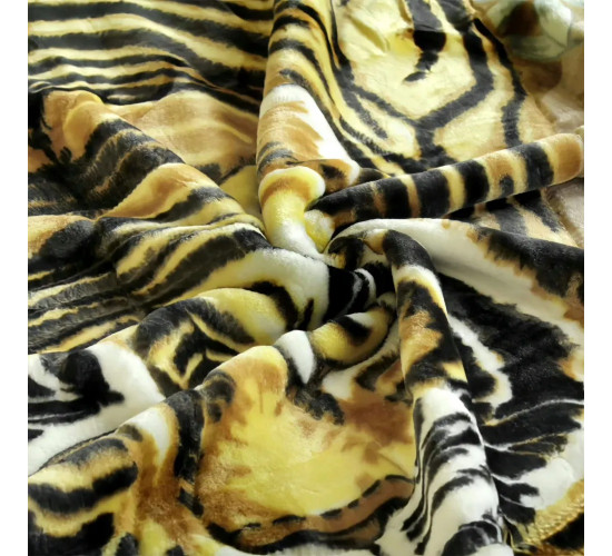 Плед акриловый Орленок Тигр классика