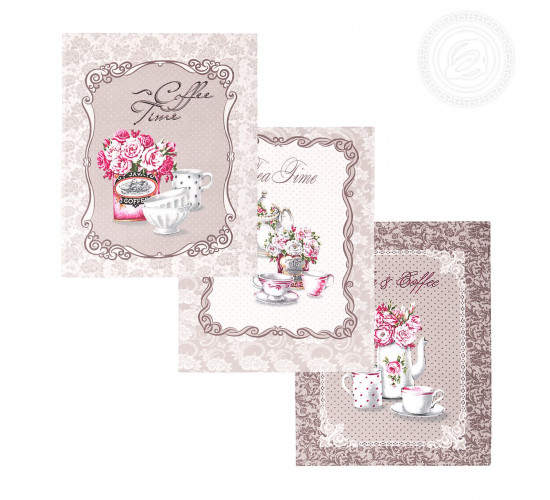 Набор полотенец из рогожки АртДизайн Прованс