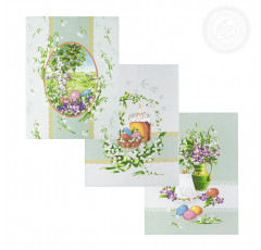 Набор полотенец из рогожки АртДизайн Весна