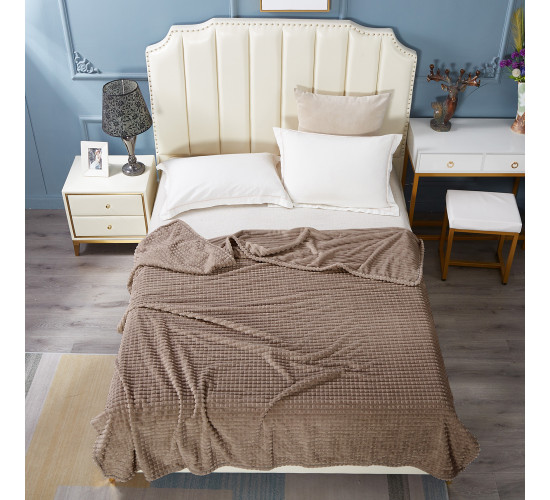 Плед велсофт Comfort Tex 5168 Квадраты