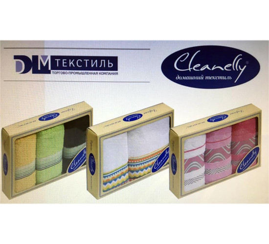 Комплект махровых полотенец Baldric цвет розовый