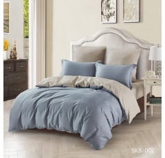 Постельное белье сатин цветной комбинированный Karteks SKB-002