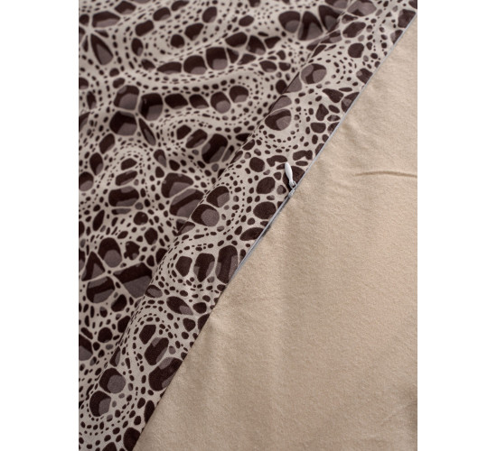 Постельное белье бязь персик Экодом вид 20248-1