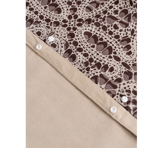 Постельное белье бязь персик Экодом вид 20248-1