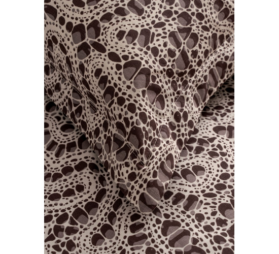 Постельное белье бязь персик Экодом вид 20248-1