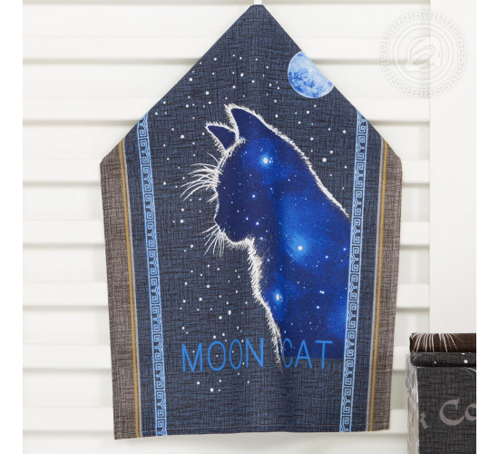 Набор полотенец из рогожки АртДизайн Лунный кот