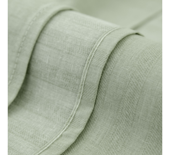 Постельное белье поплин Волшебная ночь Smoke Green с наволочками 50/70