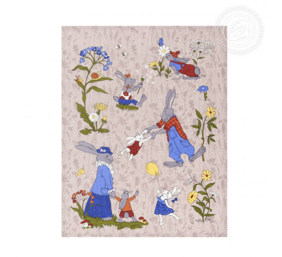 Набор полотенец из рогожки АртДизайн Морковкино