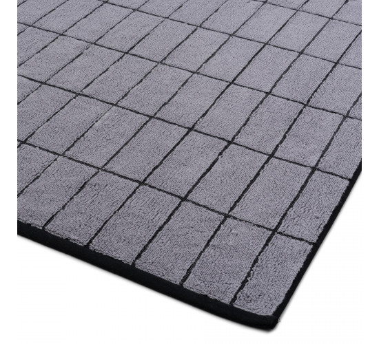 Полотенце махровое Cleanelly Gray tiles