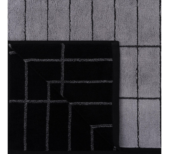 Полотенце махровое Cleanelly Gray tiles