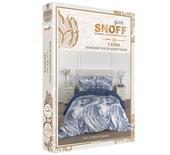Постельное белье сатин Для Snoff Водопад Постельное белье сатин Для Snoff Водопад