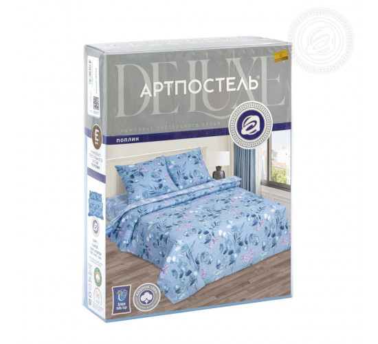 Постельное белье поплин АртПостель Азура