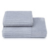 Полотенце махровое Cleanelly Cascata серое