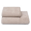 Полотенце махровое Cleanelly Cascata бежевое