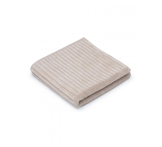 Полотенце махровое Cleanelly Cascata бежевое