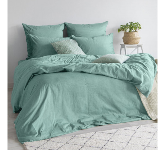 Постельное белье  Verossa Melange emerald
