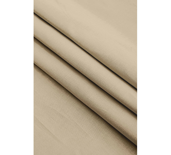 Простыня поплиновая на резинке Мастерская снов цвет топленое молоко