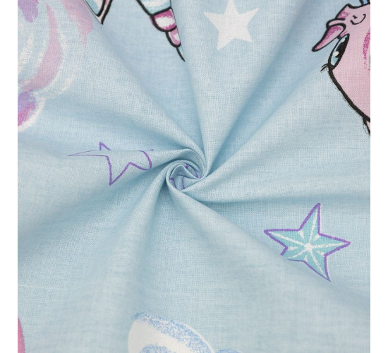 Детское (подростковое) постельное белье поплин Bravo kids dreams Единороги