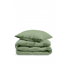 Постельное белье без простыни поплин Niteva цвет базилик