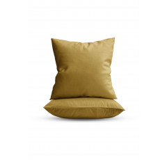 Наволочки поплиновые 2 шт. Niteva цвет горчичное золото