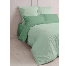 Постельное белье поплин Мастерская снов вид 19180 серо-зеленый