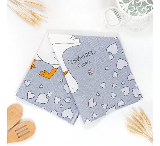 Набор полотенец из рогожки АртДизайн Обниманго