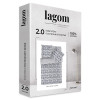 Постельное белье поплин Lagom Эребру