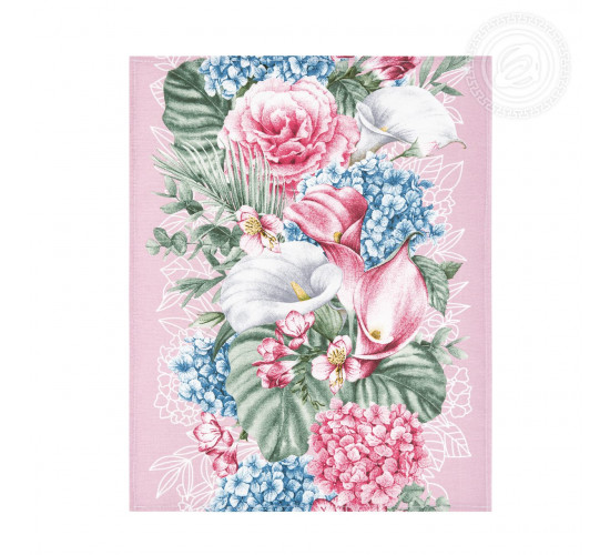 Набор полотенец из рогожки АртДизайн Мятный аромат