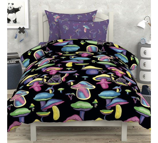 Детское (подростковое) постельное белье поплин Bravo kids dreams Грибы