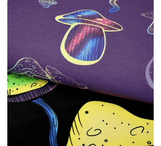 Детское (подростковое) постельное белье поплин Bravo kids dreams Грибы