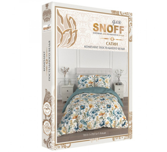 Постельное белье сатин Для Snoff Альда Постельное белье сатин Для Snoff Альда
