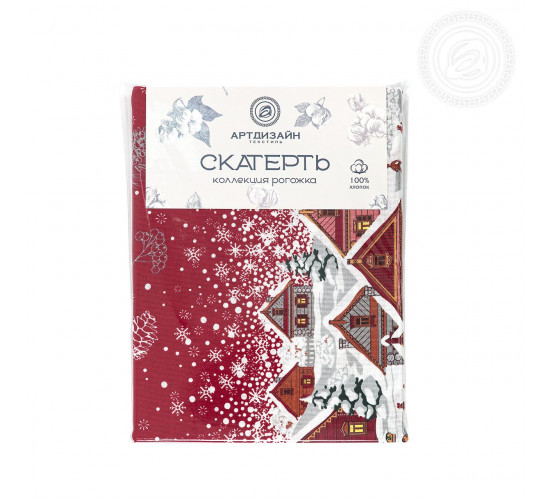 Скатерть столовая рогожка АртДизайн Новогодняя ночь