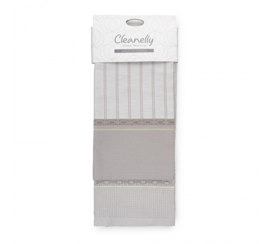 Комплект гладкотканых полотенец Cleanelly Contegno