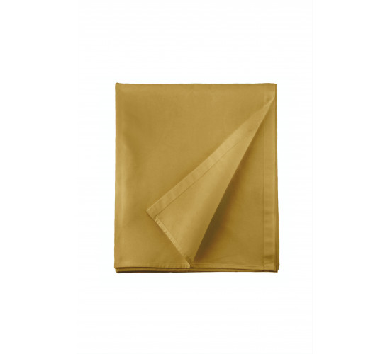 Простыня поплиновая Niteva цвет горчичное золото