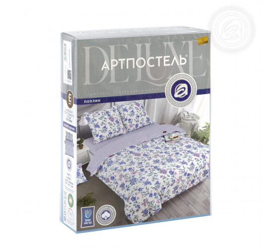 Постельное белье поплин АртПостель Незабудка