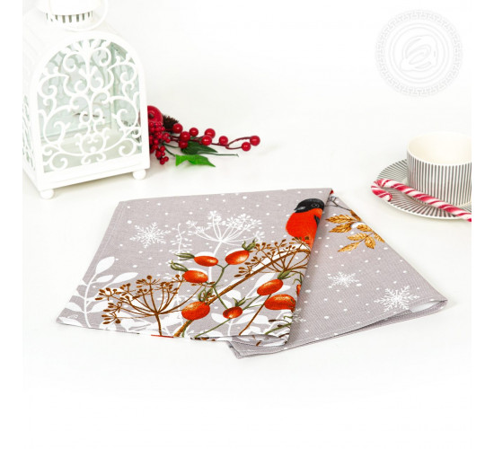 Набор полотенец из рогожки АртДизайн Музыка зимы