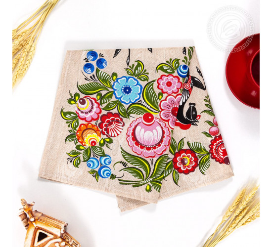 Набор полотенец из рогожки АртДизайн Роспись