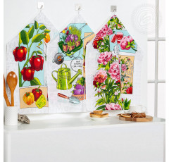 Набор полотенец из рогожки АртДизайн Удачный сезон