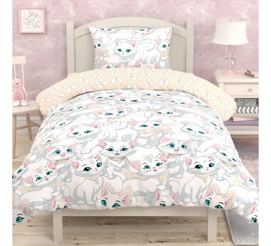 Детское (подростковое) постельное белье поплин Bravo kids dreams Муррмяу