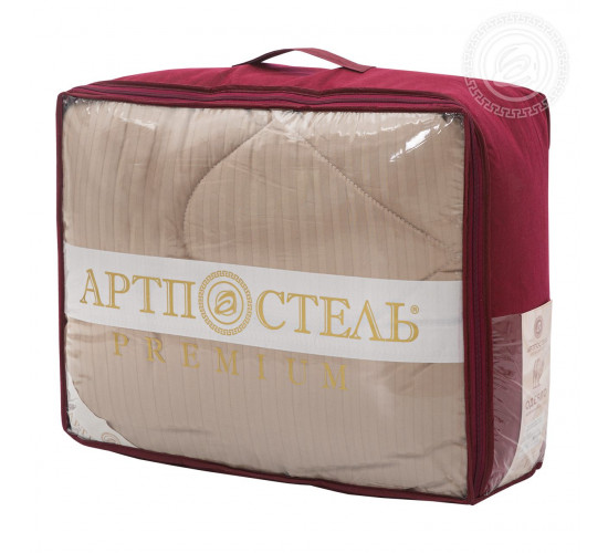 Одеяло АртПостель Premium collection Верблюд Страйп-сатин всесезонное