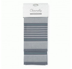 Комплект вафельных полотенец Cleanelly Эксэнт