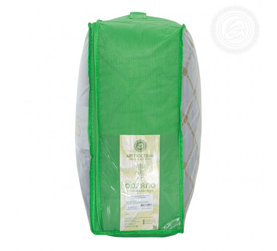 Одеяло АртПостель Premium collection Бамбук Страйп-сатин всесезонное