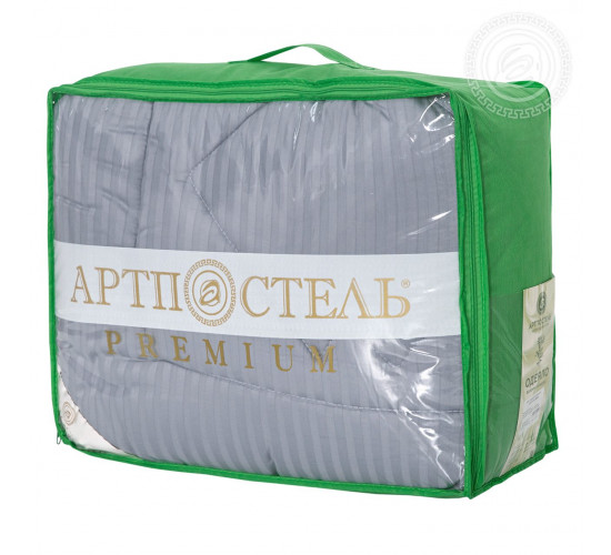 Одеяло АртПостель Premium collection Бамбук Страйп-сатин всесезонное
