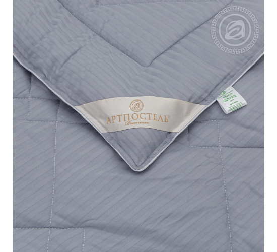 Одеяло АртПостель Premium collection Бамбук Страйп-сатин всесезонное