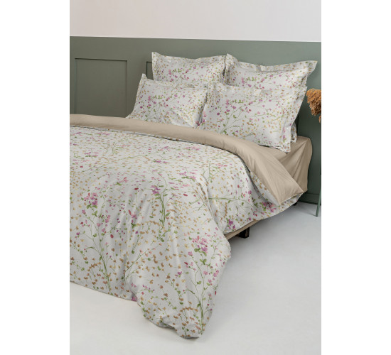 Постельное белье бязь персик Экодом вид 21915-1