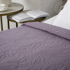 Покрывало ультрастеп стеганое АртПостель Лиловый с кантом