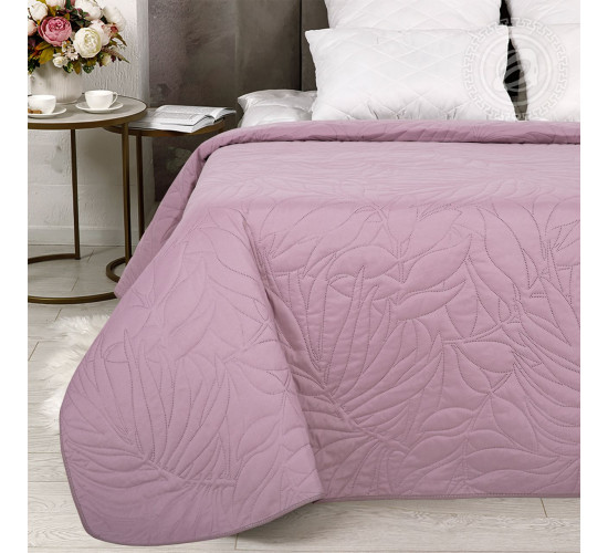 Покрывало ультрастеп стеганое АртПостель Сиреневый с кантом