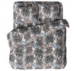 Постельное белье Сатин Дом снов вид 21365-1 Монстера